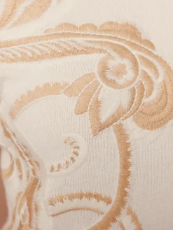 Robe en tricot mélange mérinos/cachemire