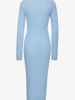 Robe en tricot robe côtelée élégante