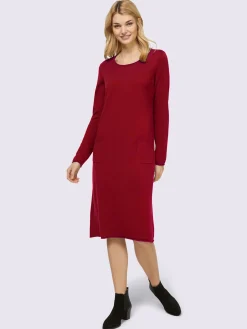 Robe en tricot tricot affinant