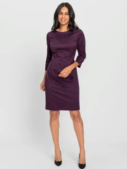 Robe fourreau 60% coton