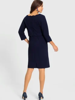 Robe fourreau qualité tissée