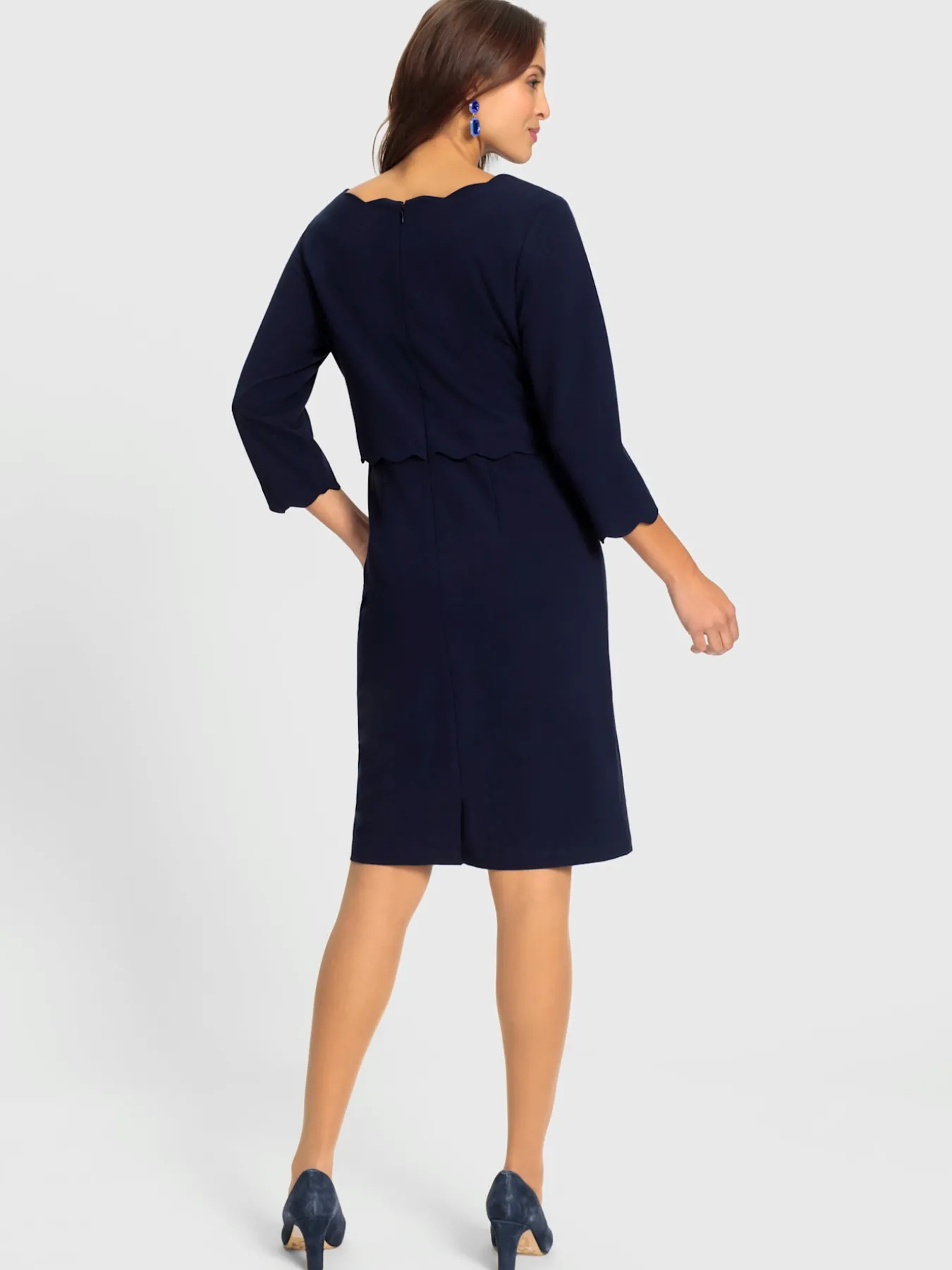Robe fourreau qualité tissée