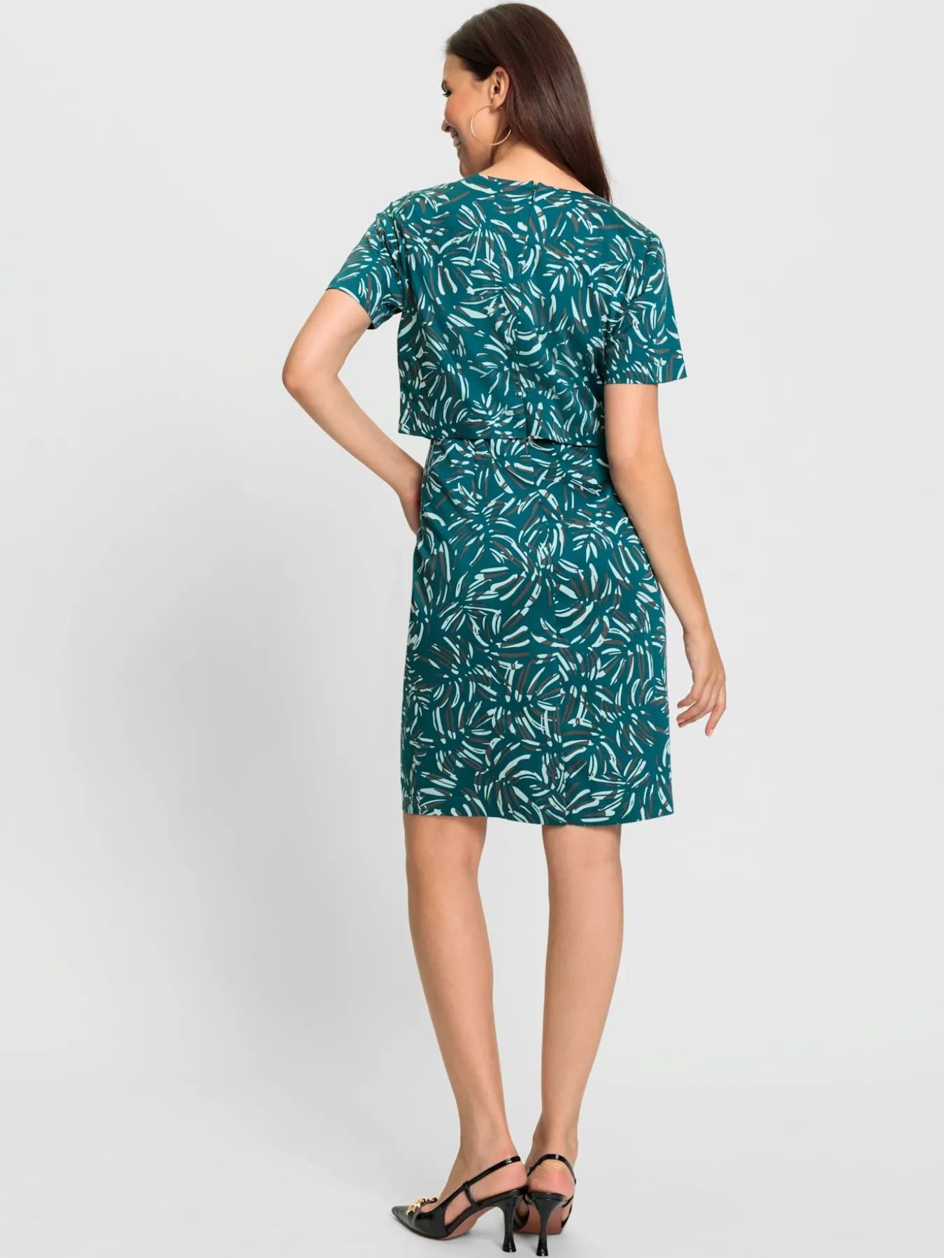 Robe imprimée 97% coton