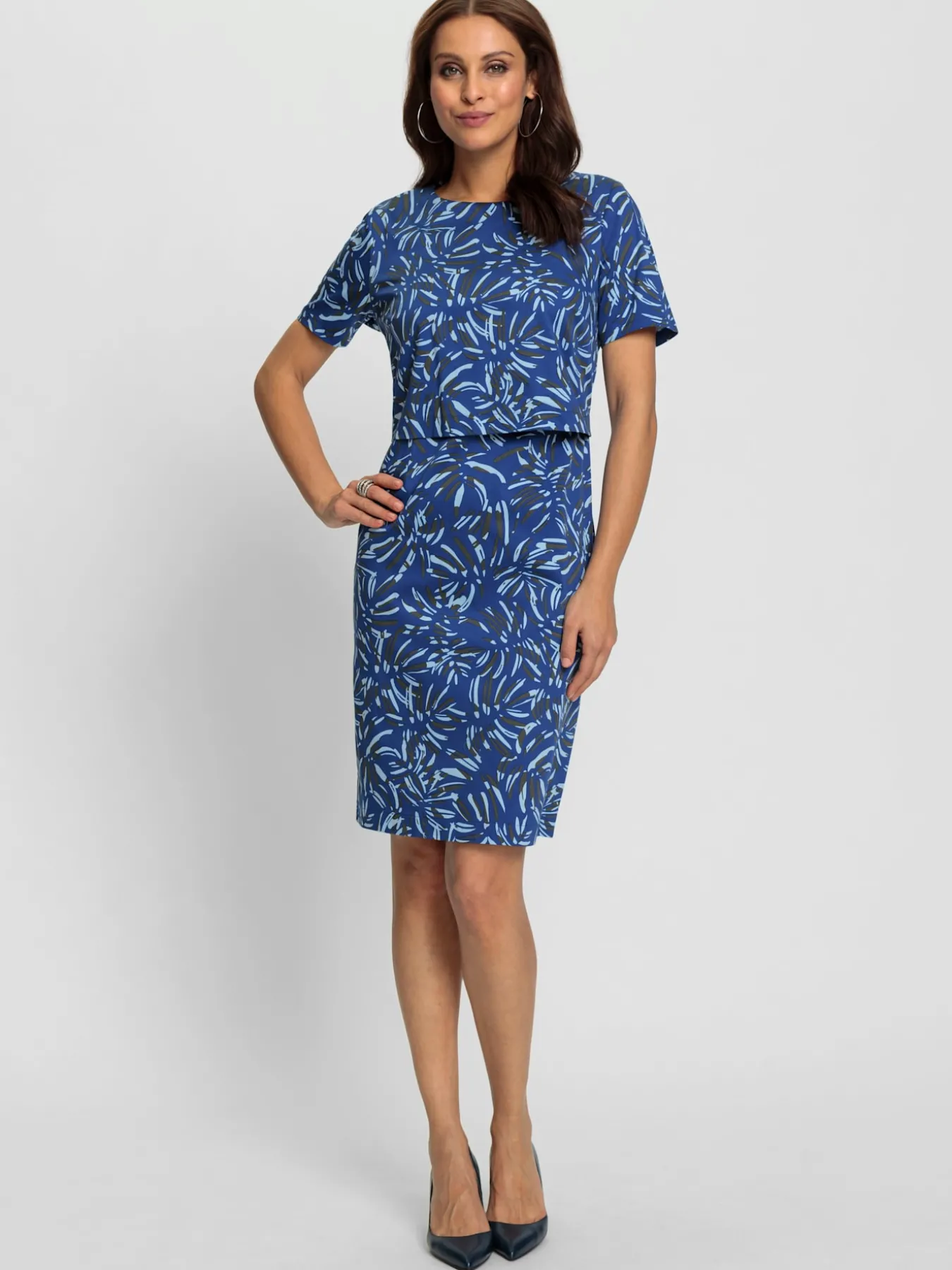 Robe imprimée 97% coton