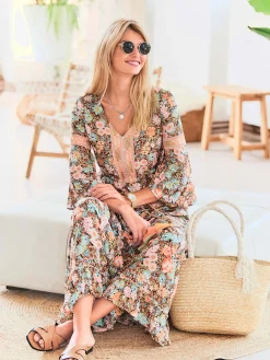 Robe imprimée agréables à porter