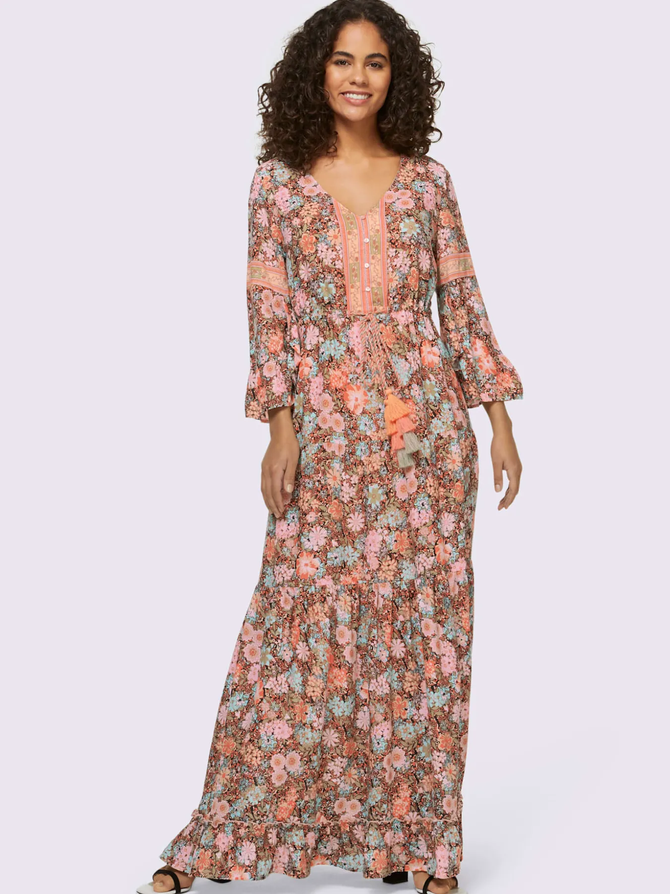 Robe imprimée agréables à porter