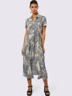 Robe imprimée avec viscose (ecovero)