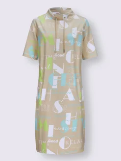 Robe imprimée coupe affinante