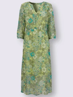 Robe imprimée coupe affinante
