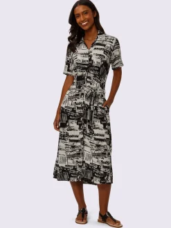 Robe imprimée imprimé mode