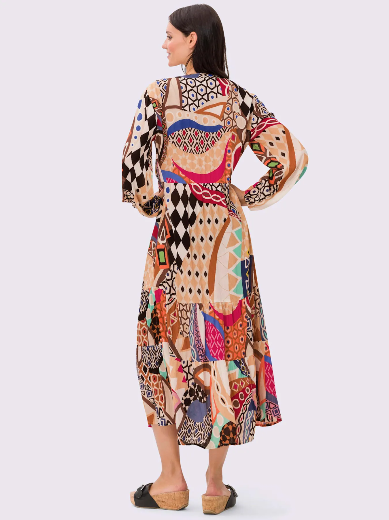 Robe imprimée joli imprimé