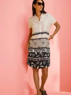 Robe imprimée motif ethnique tendance