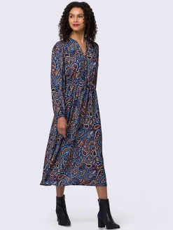 Robe imprimée motif paisley coloré