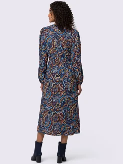 Robe imprimée motif paisley coloré