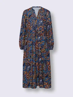 Robe imprimée motif paisley coloré