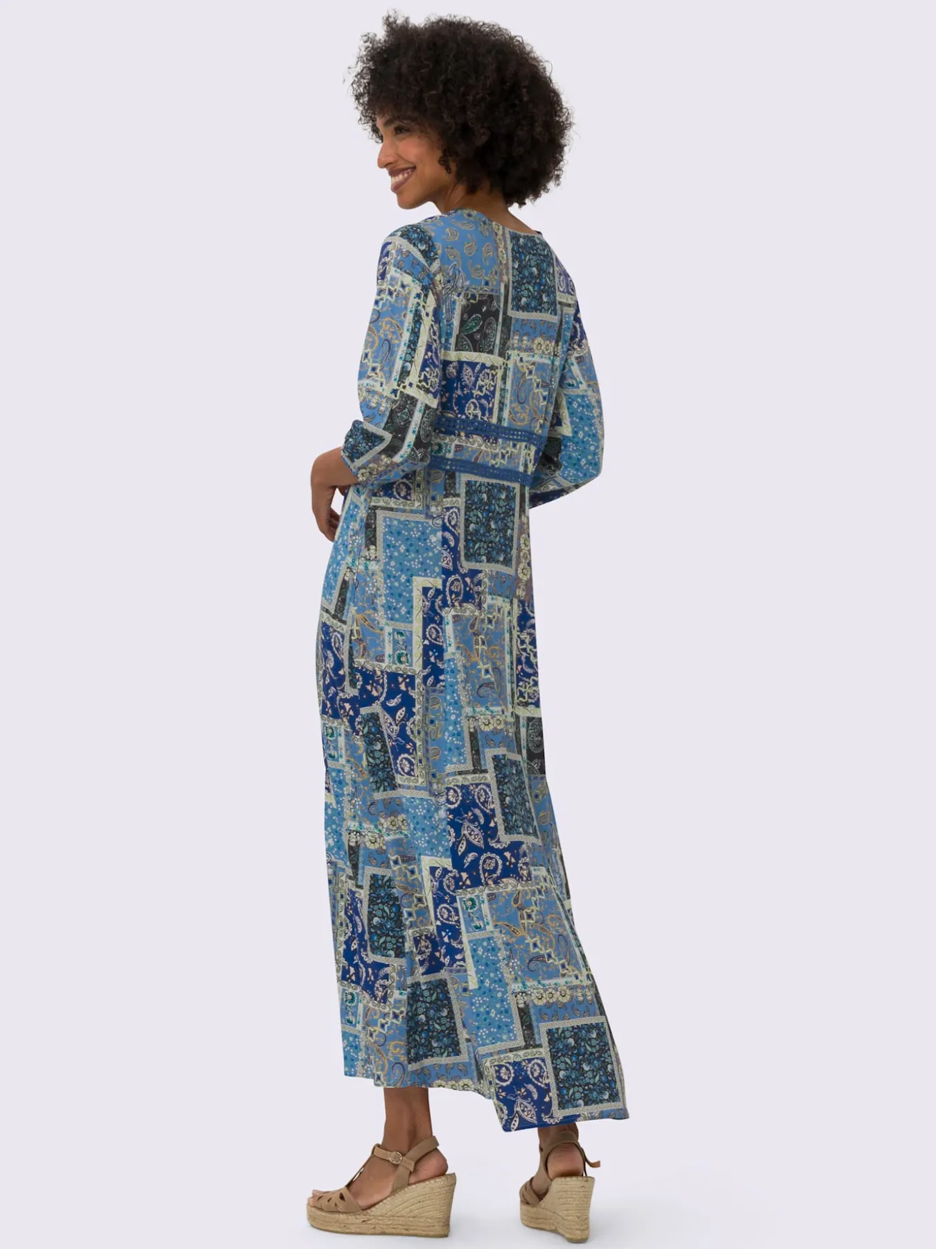 Robe imprimée pure viscose
