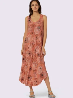 Robe imprimée pure viscose