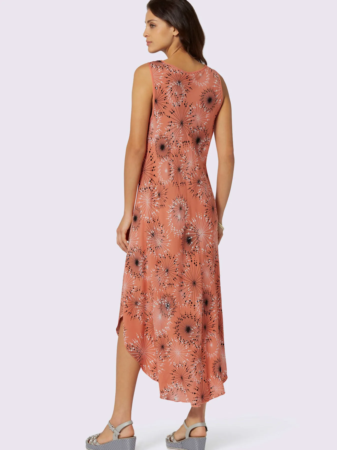 Robe imprimée pure viscose