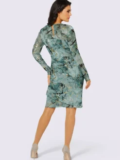 Robe imprimée qualité maille imprimée