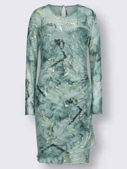 Robe imprimée qualité maille imprimée