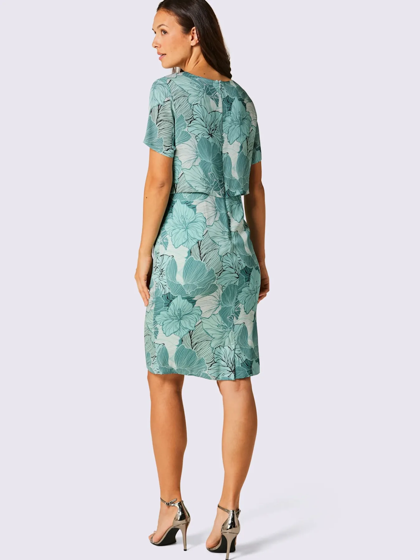 Robe imprimée qualité soie