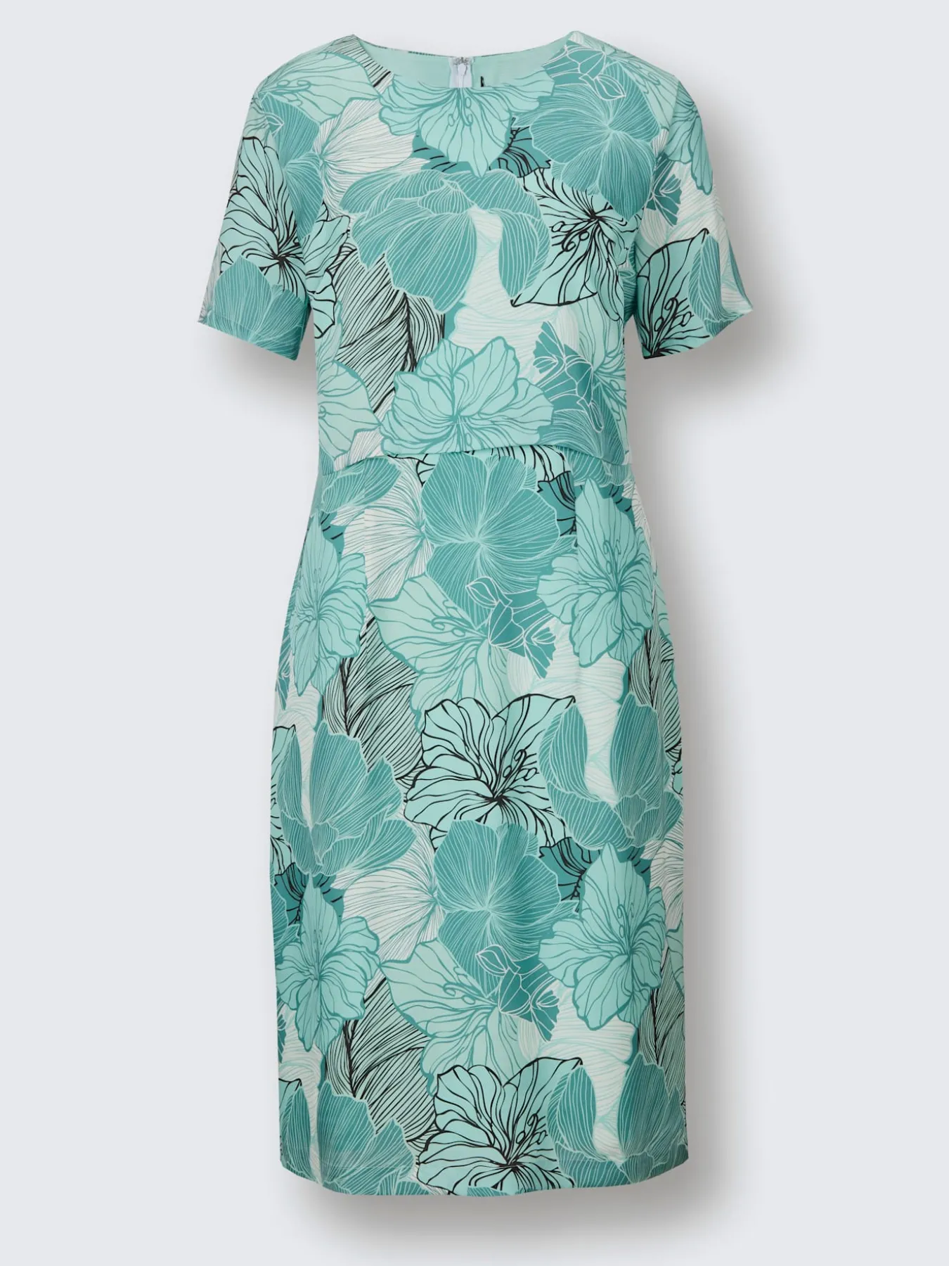 Robe imprimée qualité soie