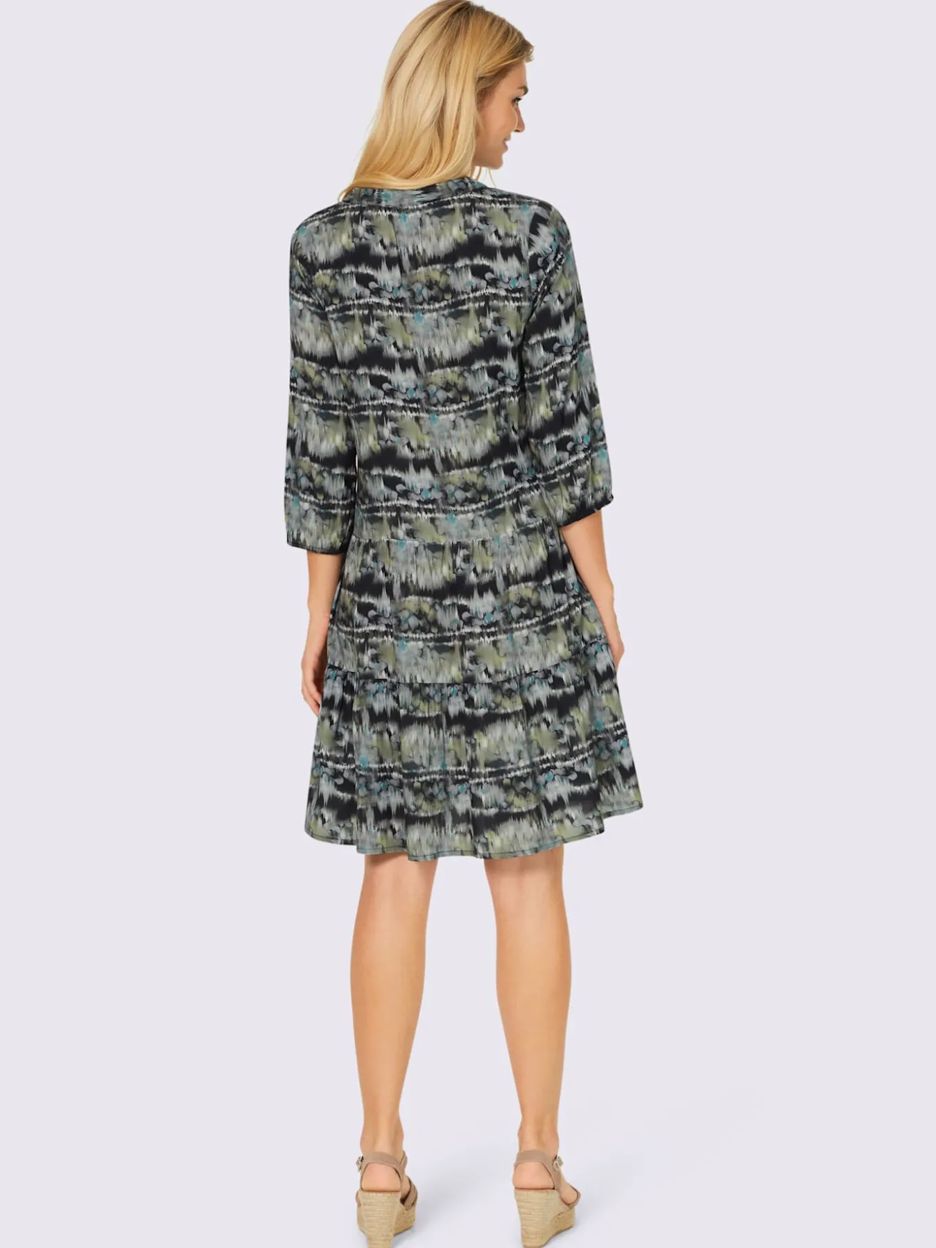 Robe imprimée qualité tissée