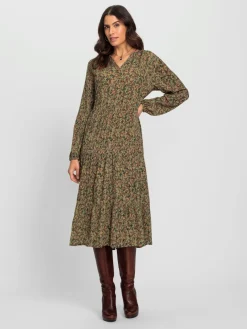 Robe imprimée qualité tissée