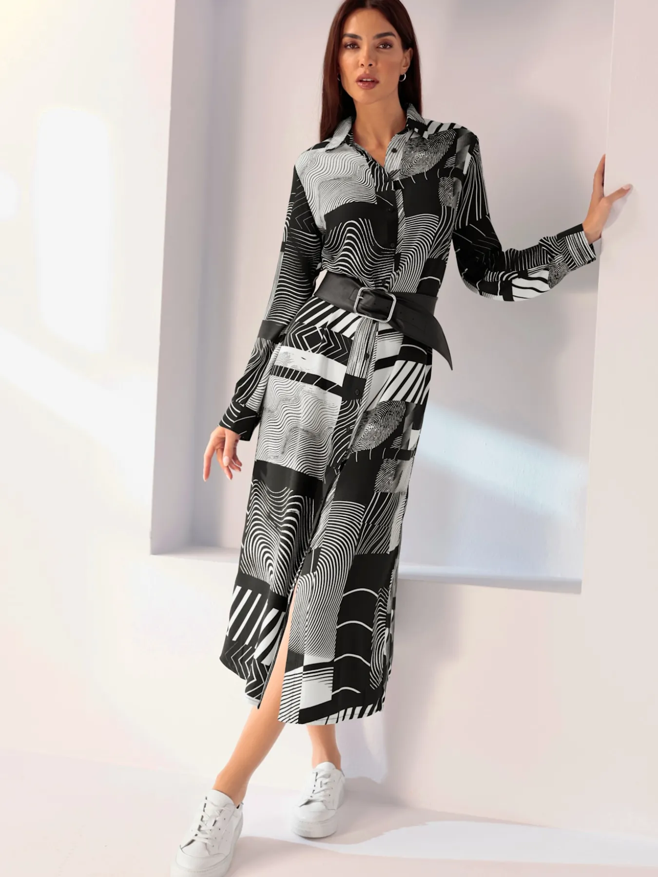 Robe imprimée qualité tissée