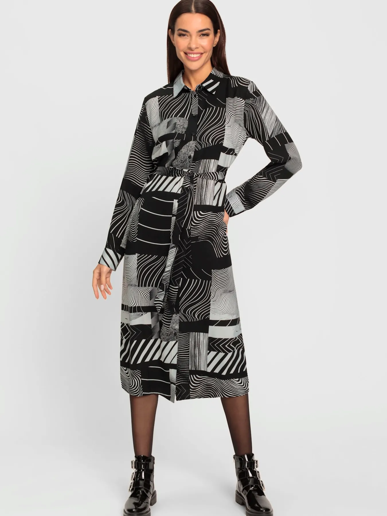 Robe imprimée qualité tissée