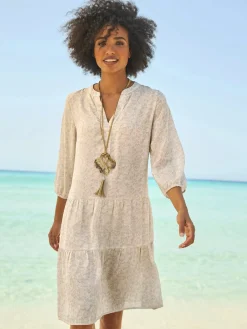 Robe imprimée qualité tissée