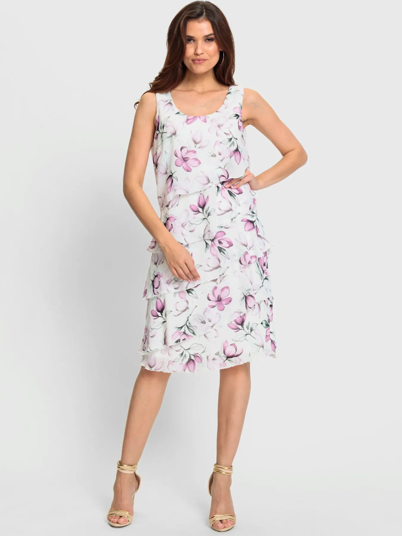 Robe imprimée qualité tissée