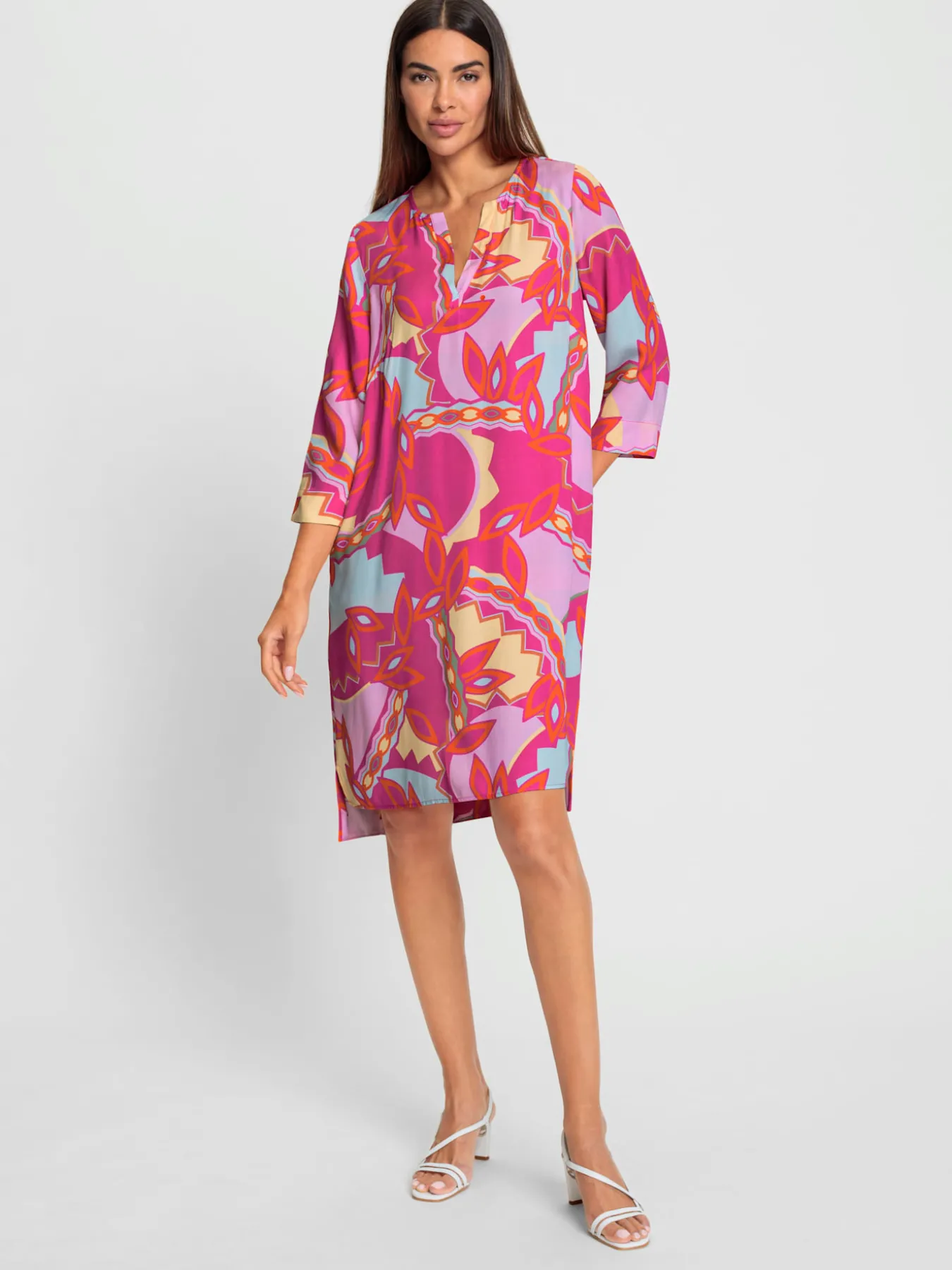 Robe imprimée qualité tissée