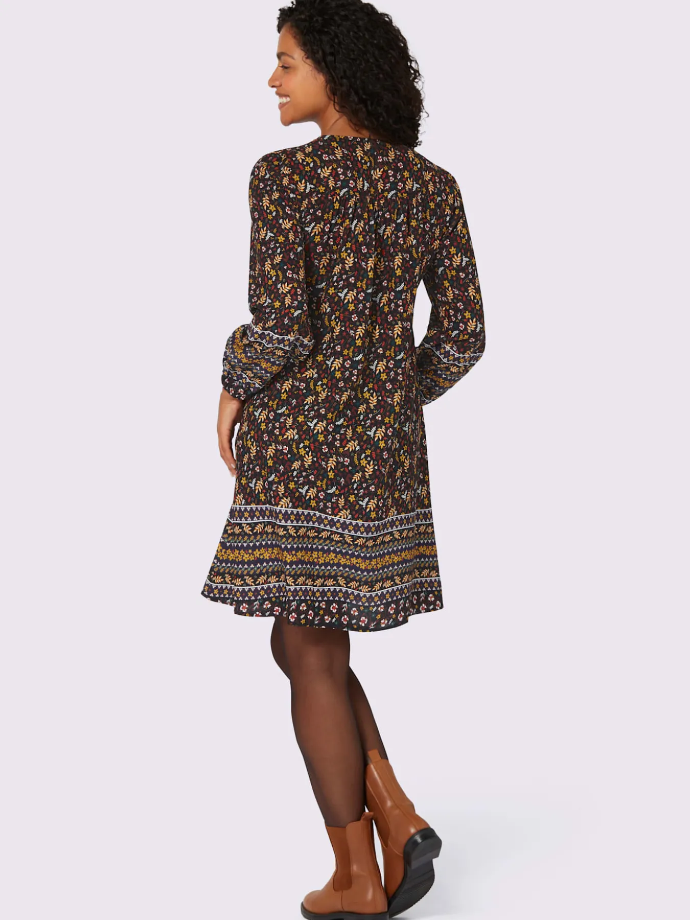 Robe imprimée qualité tissée