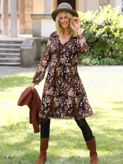 Robe imprimée qualité tissée
