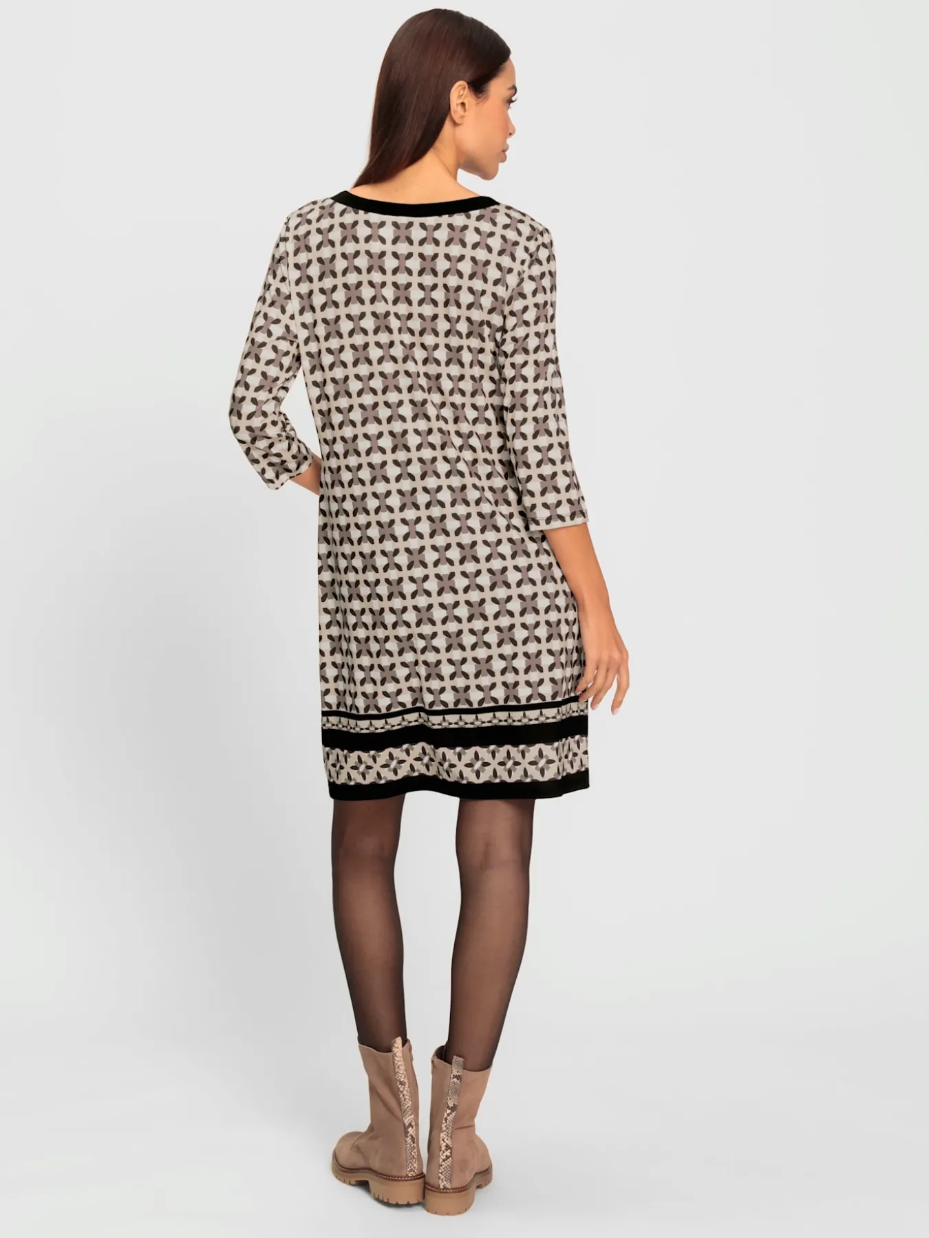 Robe imprimée robe en jersey