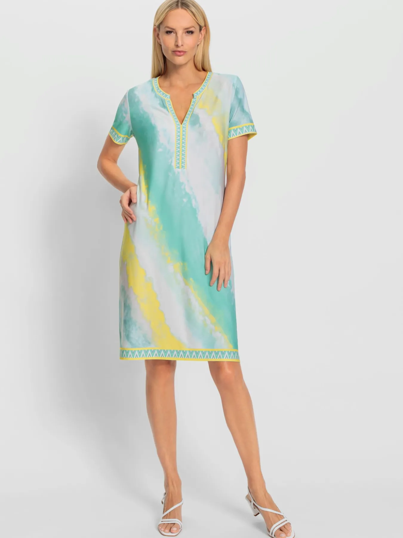 Robe imprimée robe en jersey