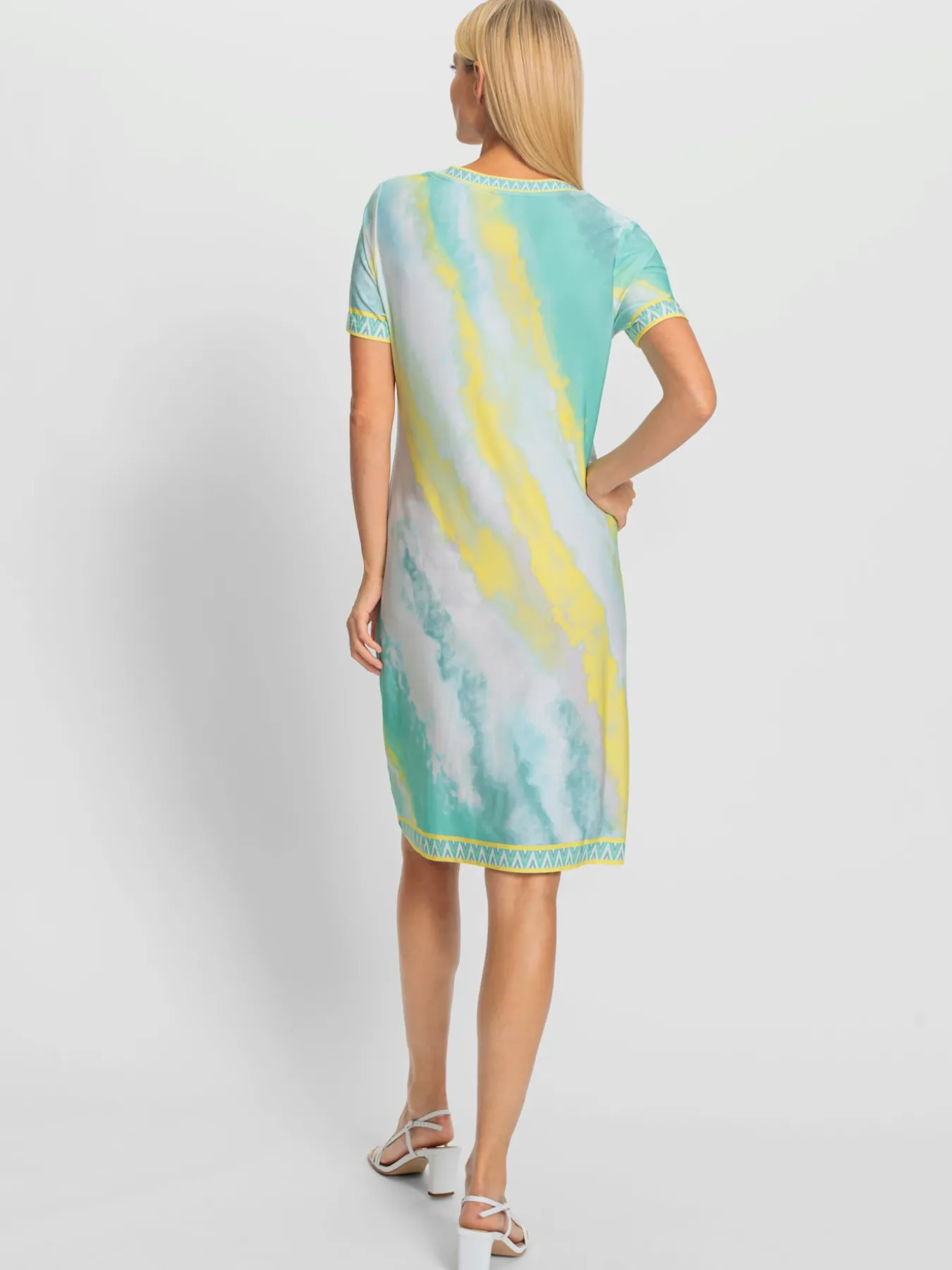 Robe imprimée robe en jersey