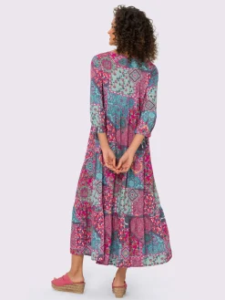 Robe imprimée viscose douce et fluide