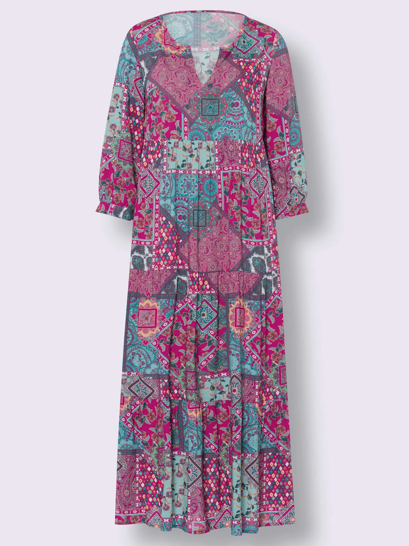 Robe imprimée viscose douce et fluide