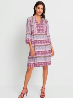 Robe imprimée viscose (ecovero)