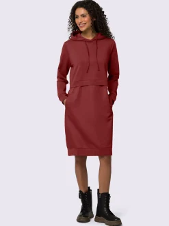Robe légère mélange de matières tendance