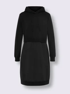 Robe légère mélange de matières tendance