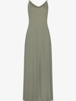 Robe longue bretelles spaghetti estivales