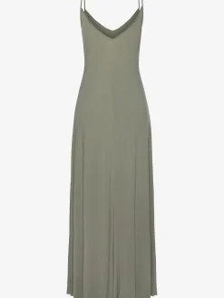 Robe longue bretelles spaghetti estivales