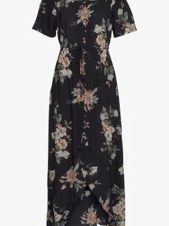 Robe longue comme chemisier carmen ou sur les épaules