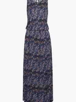 Robe longue encolure ronde