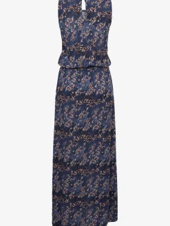 Robe longue encolure ronde