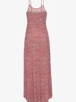 Robe longue encolure ronde