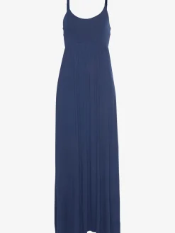 Robe longue encolure ronde